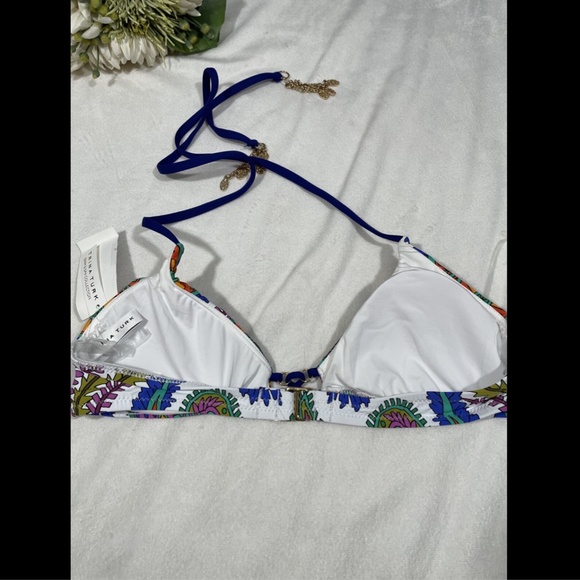 NWT‎ Trina Turk Pacific Paisley BIkini Top size 6 - Picture 10 of 12